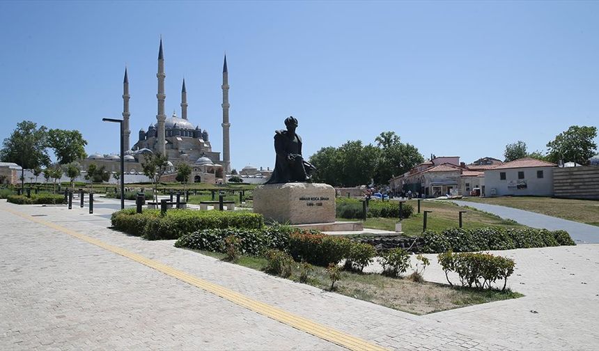 Edirne'de sıcak hava etkili oluyor