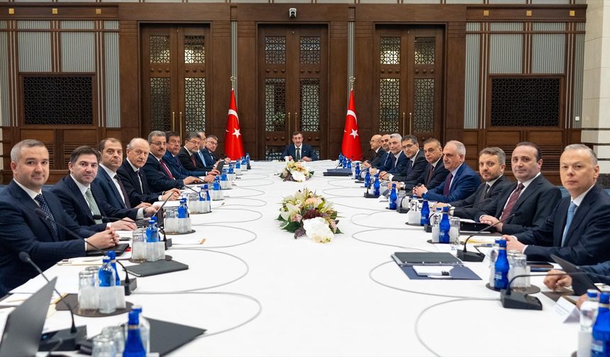 Ekonomi Koordinasyon Kurulu, Cumhurbaşkanı Yardımcısı Yılmaz başkanlığında toplandı