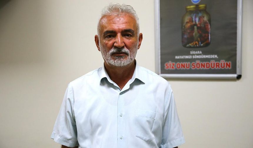 Emekli memur Sağlıklı Hayat Merkezi sayesinde 43 yıl sonra sigarayı bıraktı