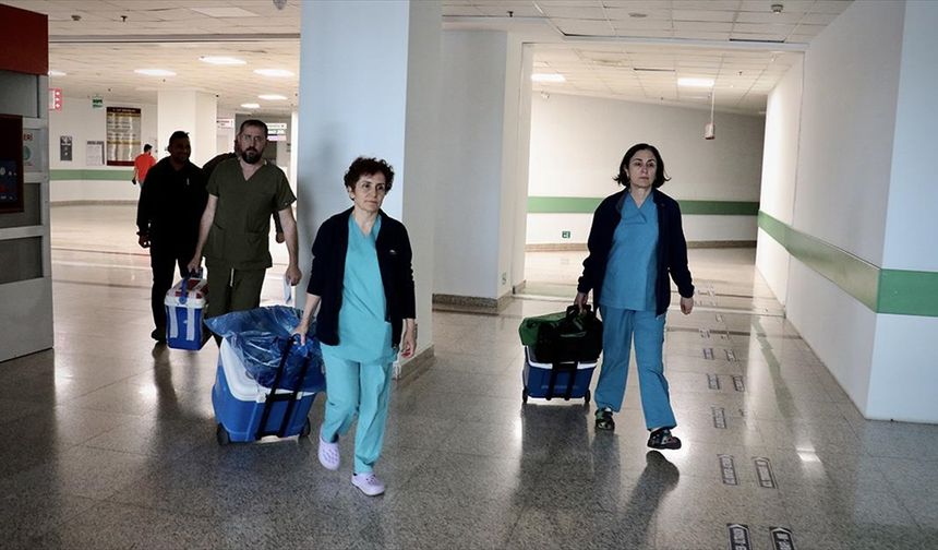 Samsun'da beyin ölümü gerçekleşen kadının organları 3 kişiye umut oldu