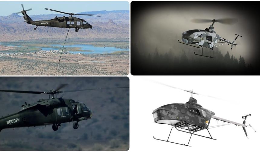 Savunmanın devleri insansız helikopter için çalışıyor