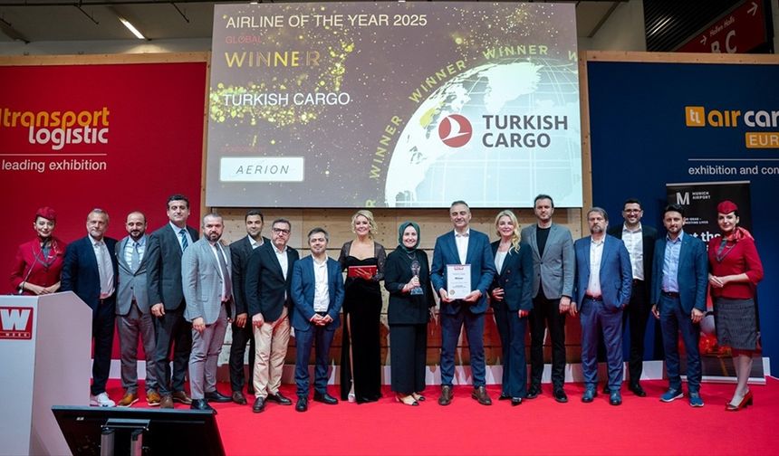 Turkish Cargo "Yılın Küresel Hava Kargo Taşıyıcısı" seçildi