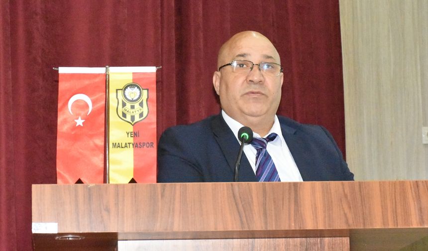 Yeni Malatyaspor Kulübünde başkanlığa Haşim Karadağ seçildi
