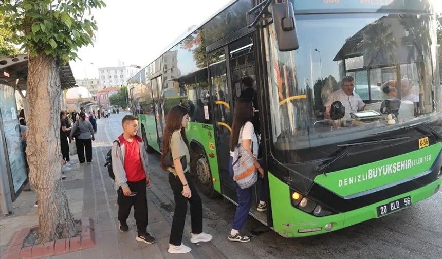 Denizli Büyükşehir’den bayramda ücretsiz ulaşım kolaylığı