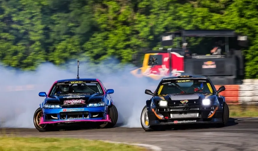 Drift heyecanı Kocaeli Körfez'de