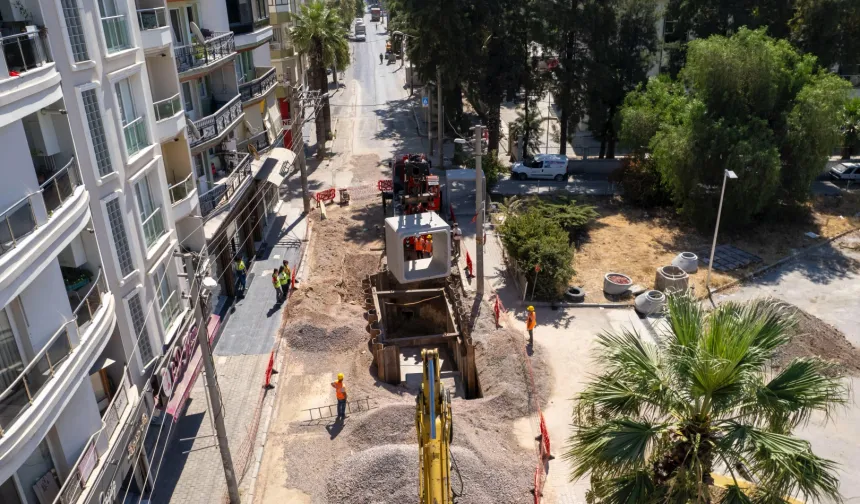 İZSU’dan bir yılda 75 kilometrelik yatırım