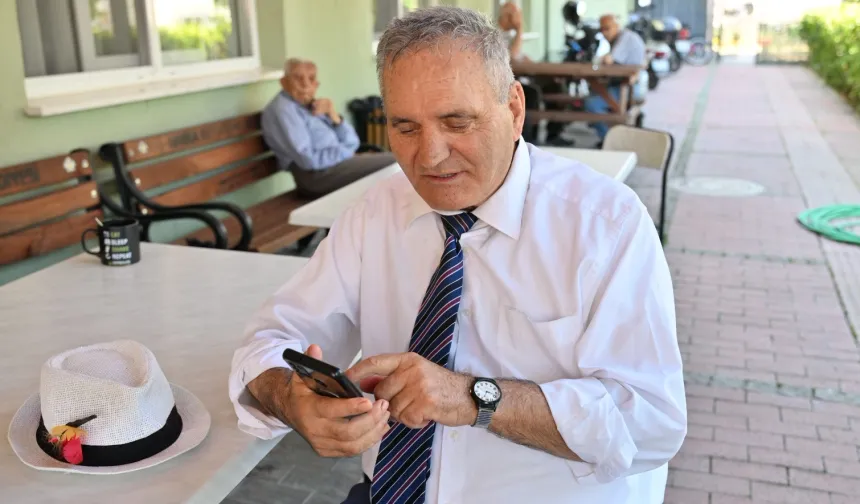 Manisa'da huzurevine güçlü internet ağı