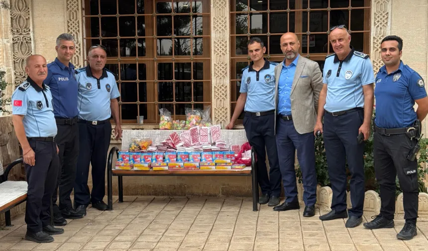 Mardin Midyat'ta bayram öncesi çocuk güvenliği denetimi