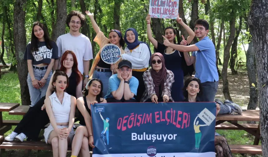 Samsun’un gençleri çevre için ses yükseltti! Değişim Elçileri Bafra’da buluştu