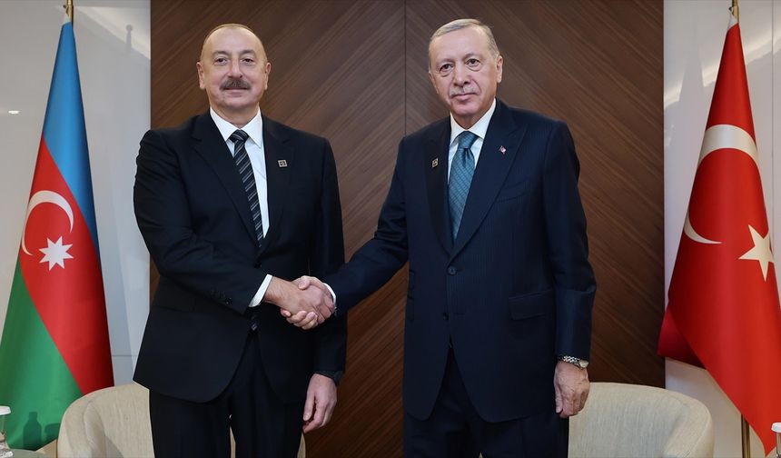 Aliyev'den, Cumhurbaşkanı Erdoğan'a terör örgütü PKK'nın silah bırakması nedeniyle tebrik telefonu