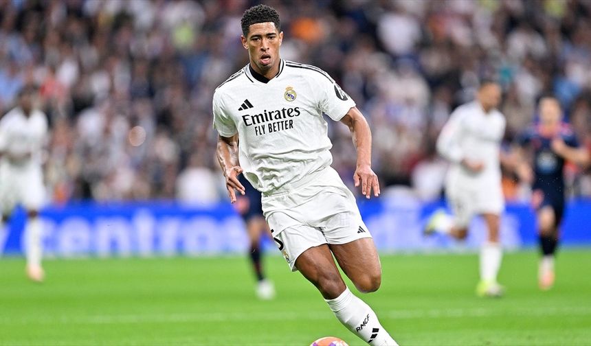 Real Madrid'de omzundan ameliyat edilen Jude Bellingham 3 ay forma giyemeyecek