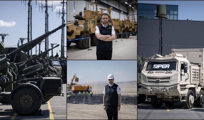 Cumhuriyet tarihinin en büyük savunma sanayisi yatırımını AA görüntüledi