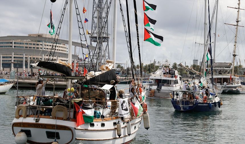Küresel Sumud Filosu Tunus'tan Gazze'ye doğru yola çıktı
