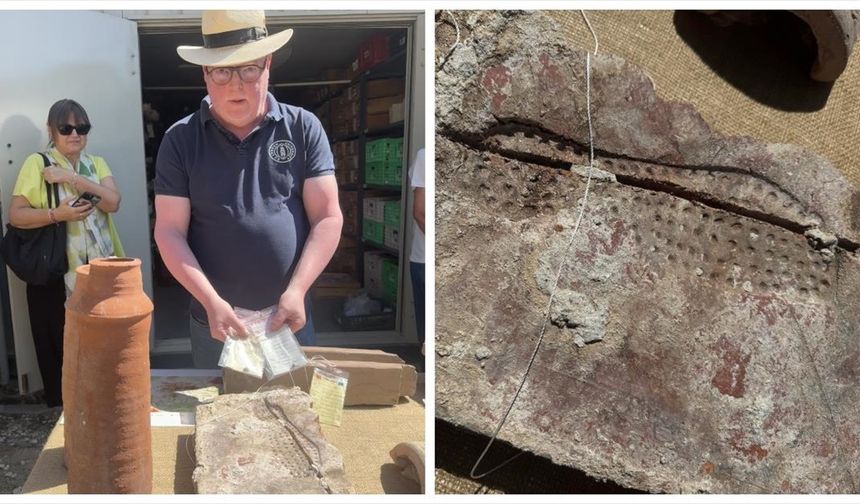 Sagalassos Antik Kenti'nde bulunan 2 bin yıllık kadın ayak izi araştırılıyor