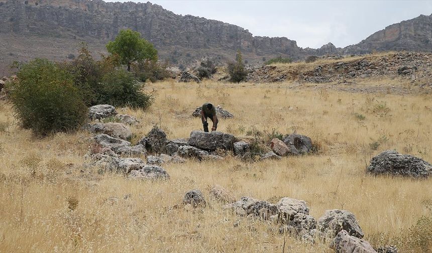 Adıyaman kırsalında Roma dönemine ait yerleşim alanı bulundu
