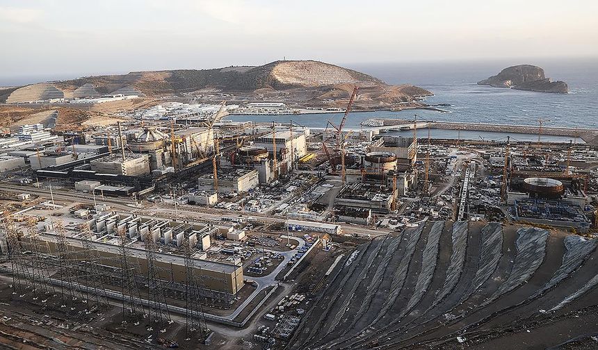 Akkuyu Nükleer Güç Santrali'nde çalışmalar sürüyor