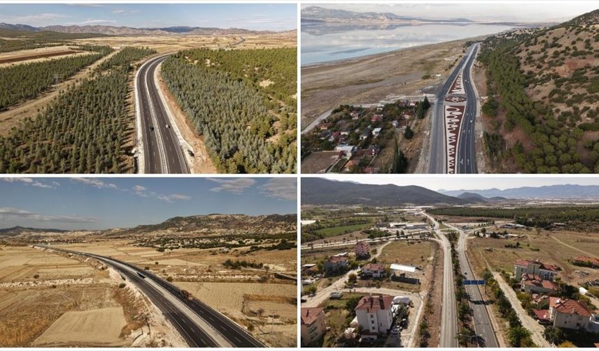 Bakan Uraloğlu Burdur-Tefenni-Çavdır Yolu'nu hizmete açacak