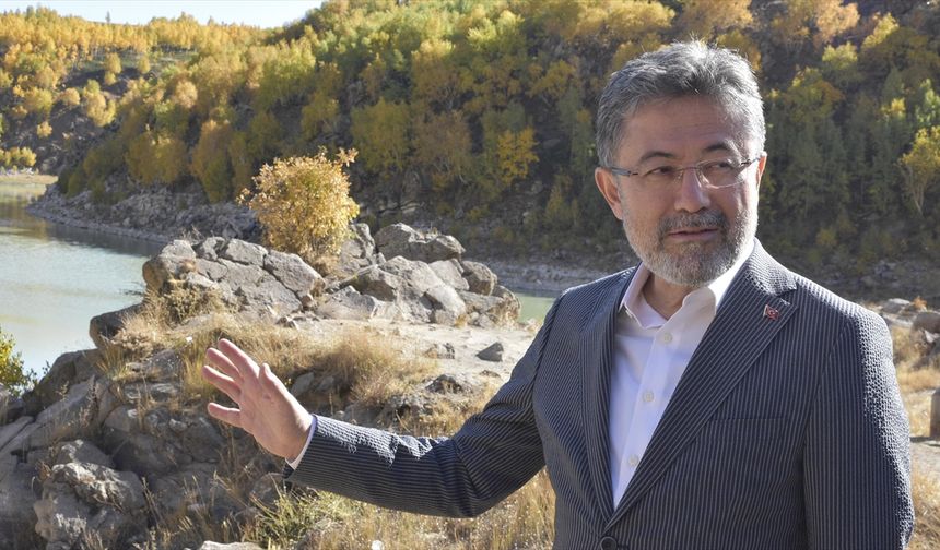 Bakan Yumaklı Nemrut Kalderası'nda incelemelerde bulundu