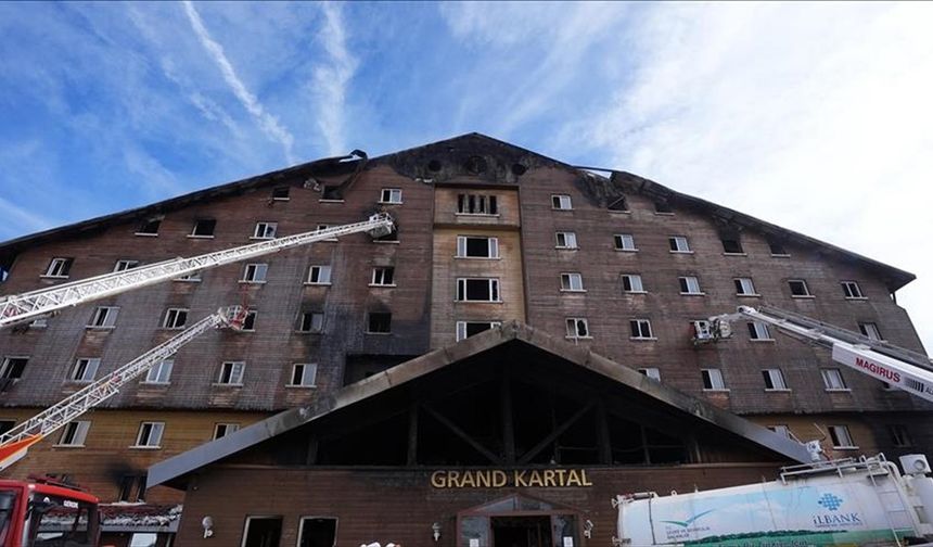 Bolu Kartalkaya'daki Grand Kartal Otel yangını davasının üçüncü duruşması sanık beyanlarıyla sürüyor