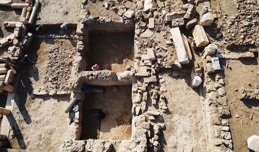 Hyllarima Antik Kenti'nde agoradaki dükkanlar gün yüzüne çıkarıldı