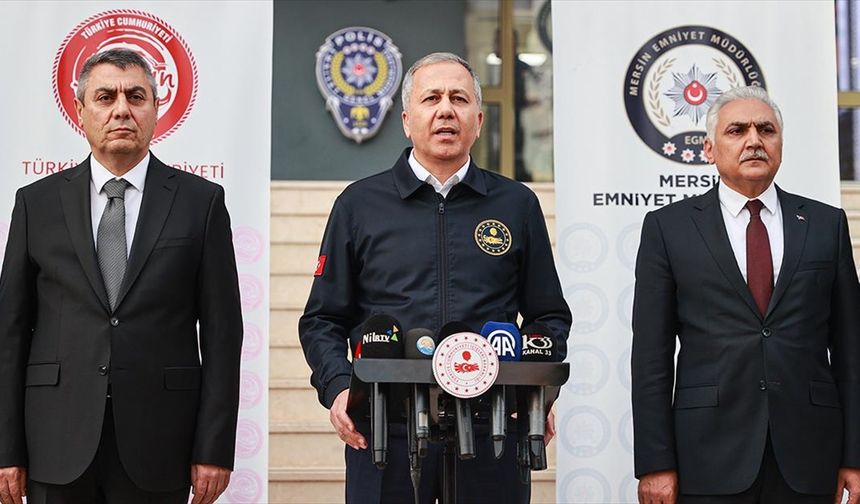 İçişleri Bakanı Yerlikaya: 3 organize suç örgütünü çökerttik, 370 şüpheli şahsı bu vakte kadar gözaltına aldık