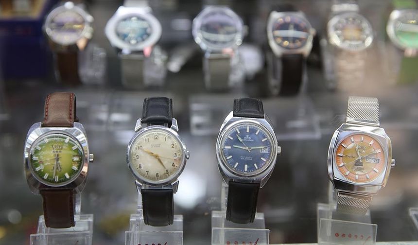 Karabüklü saat tamircisi yarım asırdır saatleri ayarlıyor