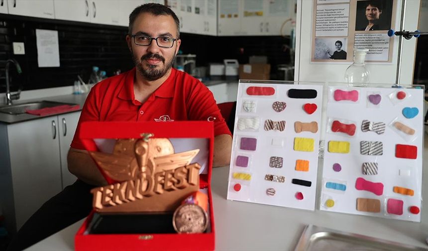 Yarayı çabuk iyileştiren antimikrobiyal bant TEKNOFEST'te ödül getirdi