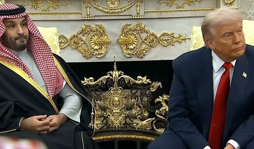 ABD Başkanı Trump, Suudi Arabistan Veliaht Prensi Muhammed bin Selman'ı Beyaz Saray'da ağırladı