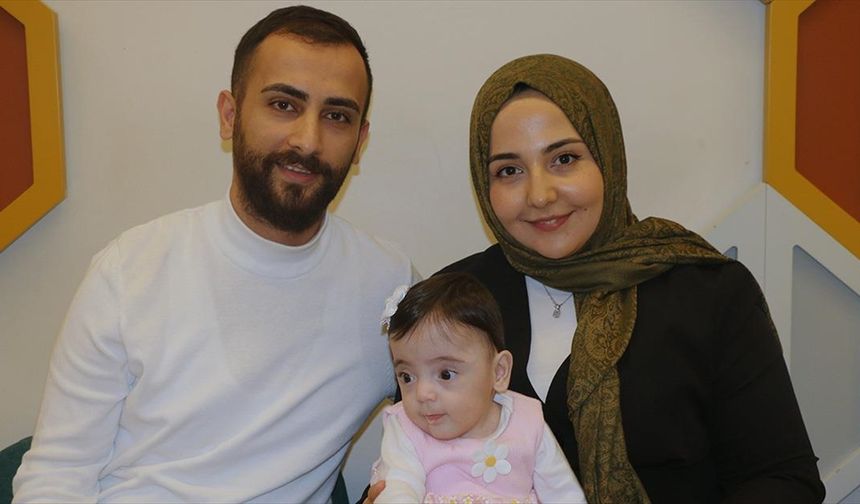 Prematüre doğan Masal Mira 104 günlük mücadeleyle ailesinin kollarına kavuştu