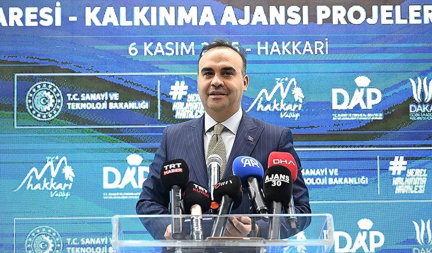 Sanayi ve Teknoloji Bakanı Kacır: Bölgemiz yeni yatırımlarla bereketlenecek, üretim ve istihdam artacak