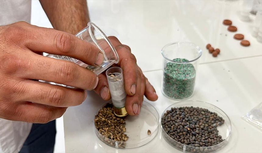 Sıkılan her tohum fişeği fidan olup doğayı yeşertecek