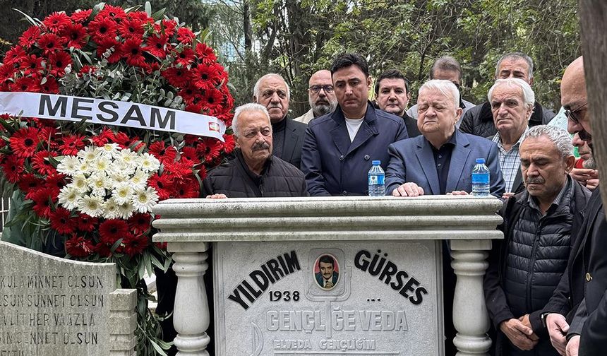 Yıldırım Gürses vefatının 25. yılında kabri başında anıldı