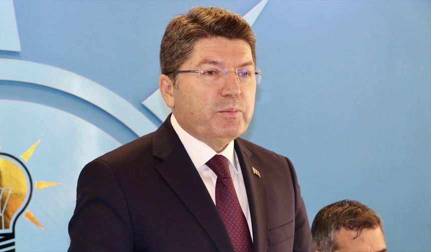 Adalet Bakanı Tunç: Tarihi bir sürece doğru inşallah adım atıyoruz