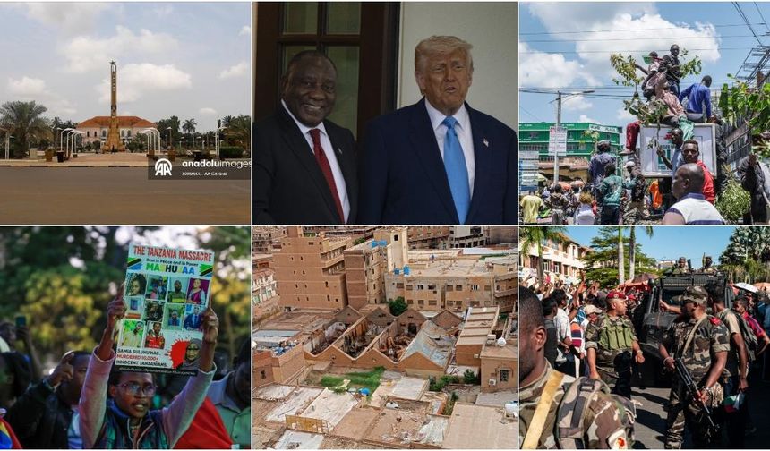 Afrika'da 2025 böyle geçti