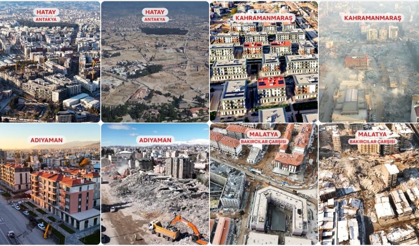 Bakan Kurum, deprem bölgesindeki çalışmaları anlattı