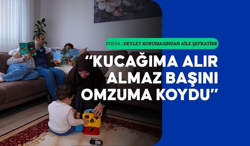 Bebeği olmayan çiftin koruyucu aileliği üç çocuğun hayatını değiştirdi