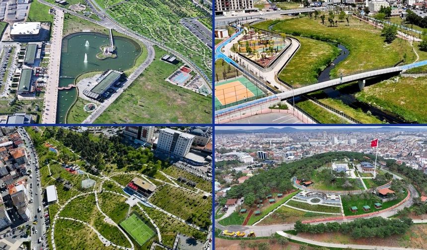 Bu yıl 15 millet bahçesi daha yeşil alan ve afet toplanma işleviyle şehirlerle buluştu