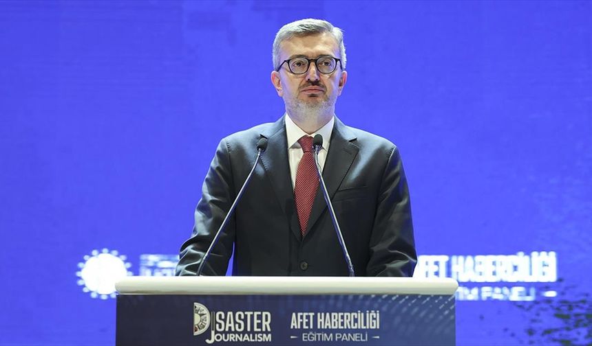 Cumhurbaşkanlığı İletişim Başkanı Duran: Afet haberciliği salt bir gazetecilik pratiği değildir