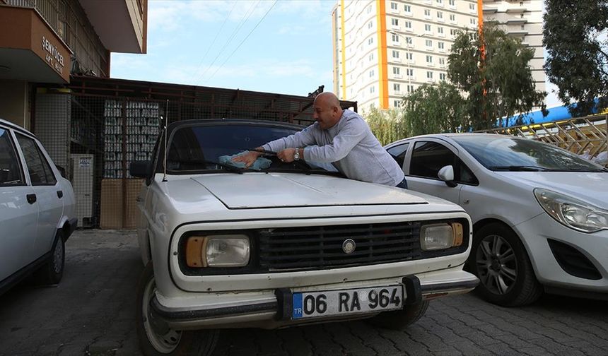 Dede yadigarı 1977 model Anadol'u yoldaşı yaptı