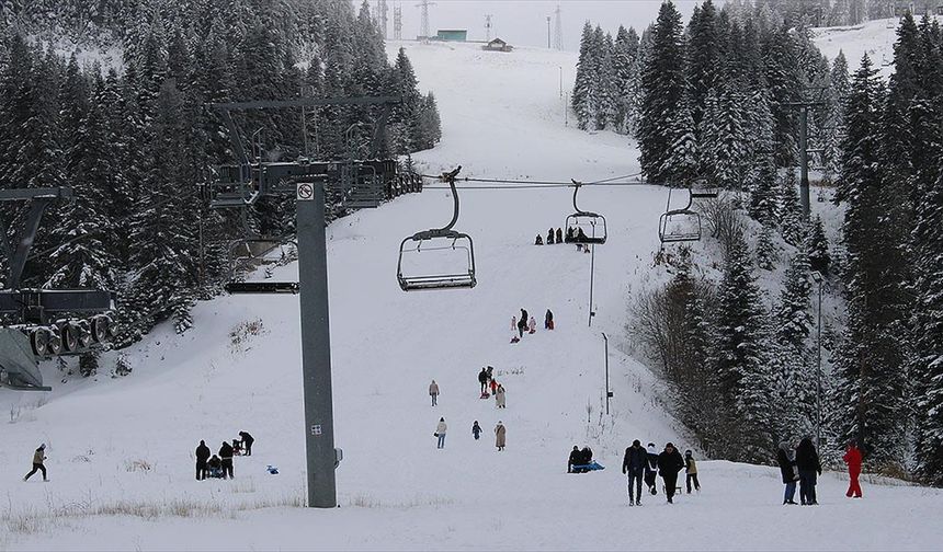 Ilgaz Yurduntepe Kayak Merkezi'nde sezon başladı