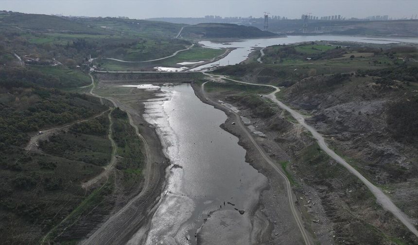 İstanbul'a su sağlayan barajların doluluk oranı son 10 yılın en düşük seviyesinde