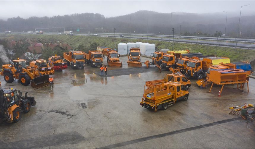 'Kar kaplanları', Bolu Dağı'nın ağır kış şartlarına hazır