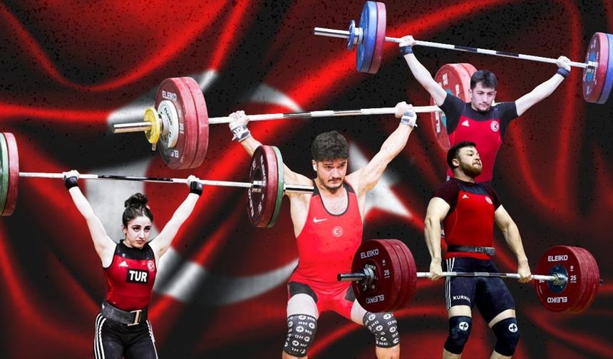 Milli halterciler, 2025'teki uluslararası yarışmalarda 310 madalya kazandı