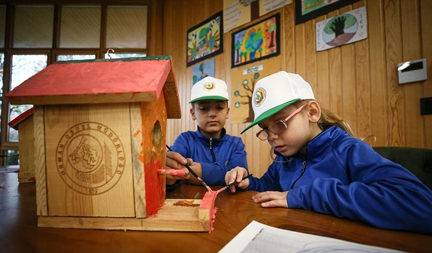 Orman akademisinde binlerce çocuğa doğa sevgisi aşılandı