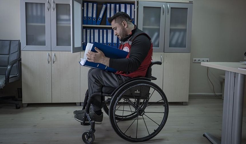 Sporla hayata tutunan engelli genç devlet desteğiyle iş hayalini gerçekleştirdi