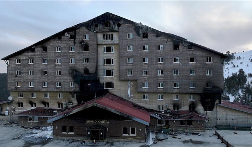 TBMM Kartalkaya Kayak Merkezi'ndeki Otel Yangınını Araştırma Komisyonu taslak raporunu tamamladı
