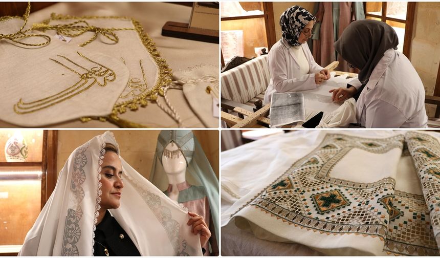 UNESCO listesine giren 'Antep işi nakışı'nın gelecek nesillere aktarılması hedefleniyor