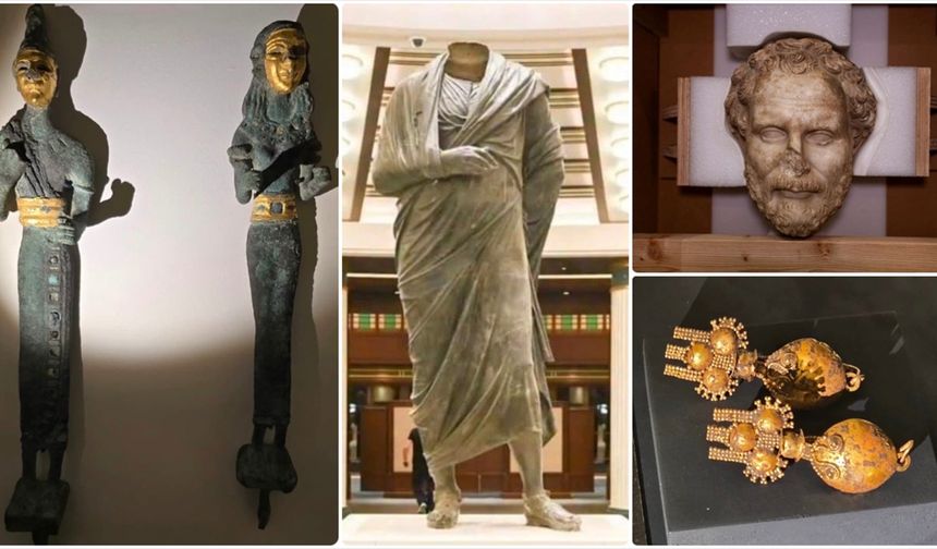 Yasa dışı yollarla yurt dışına çıkarılan 180 eser 2025'te Türkiye'ye iade edildi