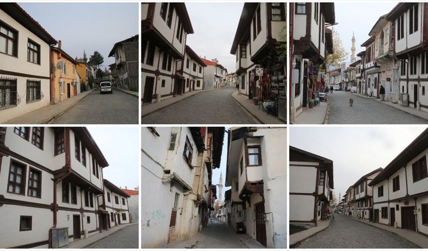 Zamana direnen tarihi Zile Evleri turizme kazandırılıyor