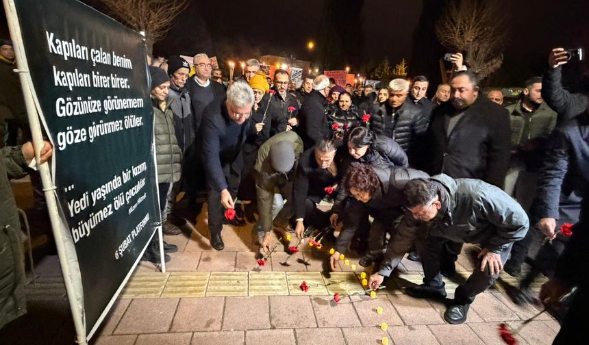 6 Şubat depremlerinin üçüncü yılında Malatya'da adalet çağrısı